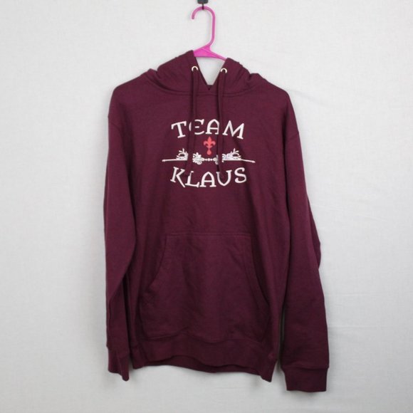 Tops - The Vampire Diaries/Originals Team Klaus Burgundy Hoodie Size Small